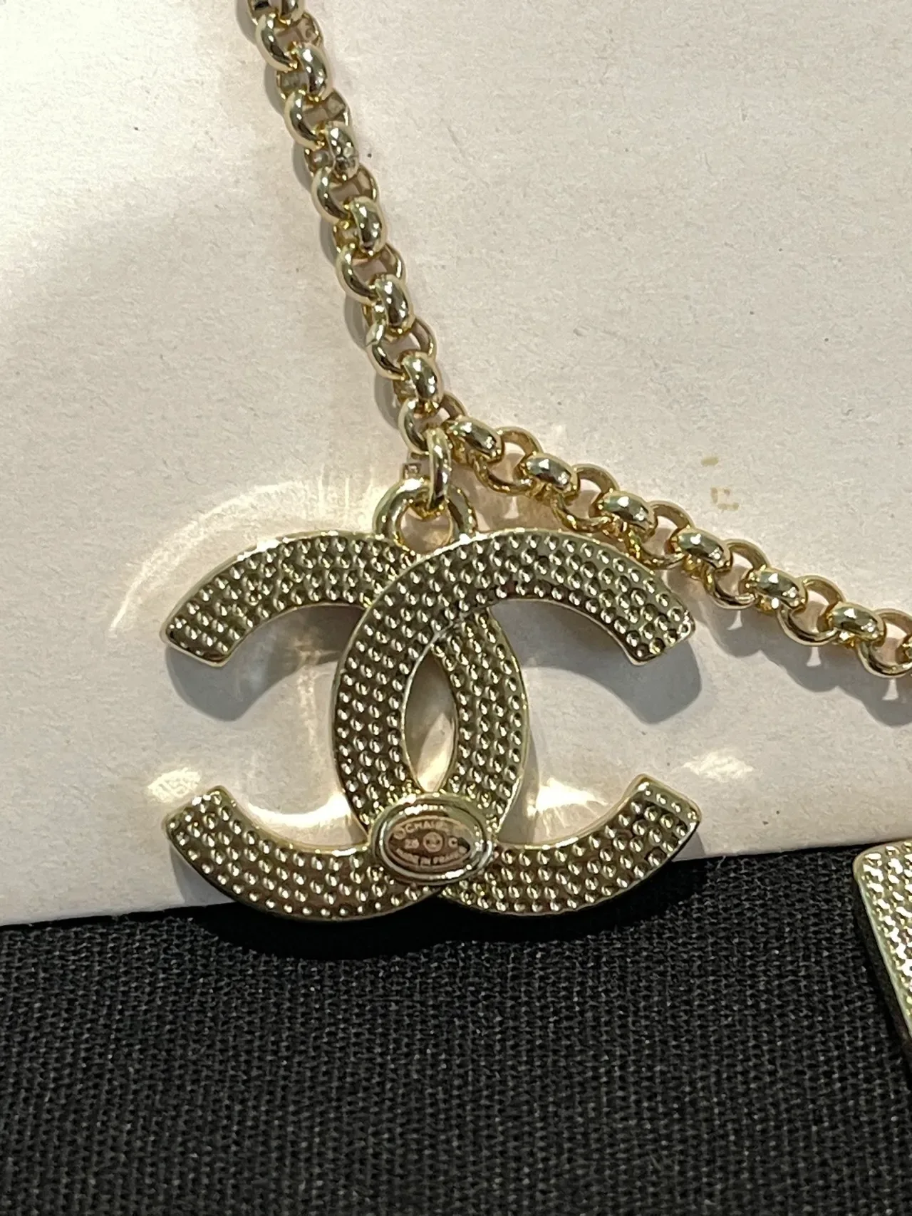 Chanel Coco Charm Enamel Necklace 4