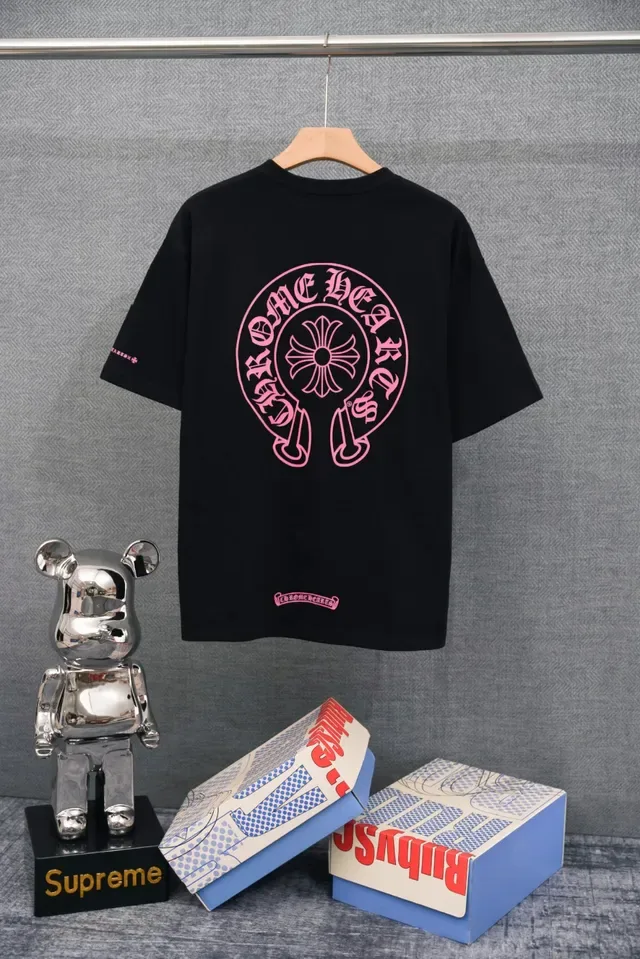 Chrome Hearts Embroidered Logo White T-Shirt 2
