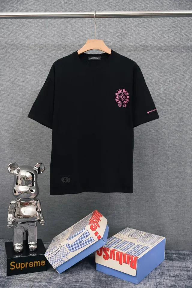 Chrome Hearts Embroidered Logo White T-Shirt 3