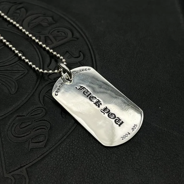 Chrome Hearts Las Vegas Collier Dog Tag 4