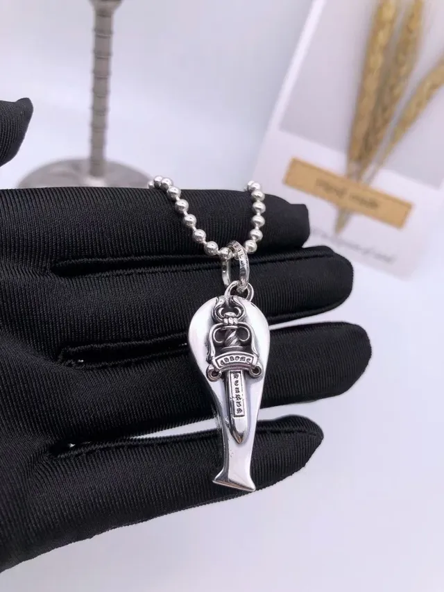 Chrome Hearts Whistle Pendant Silver Necklace 2