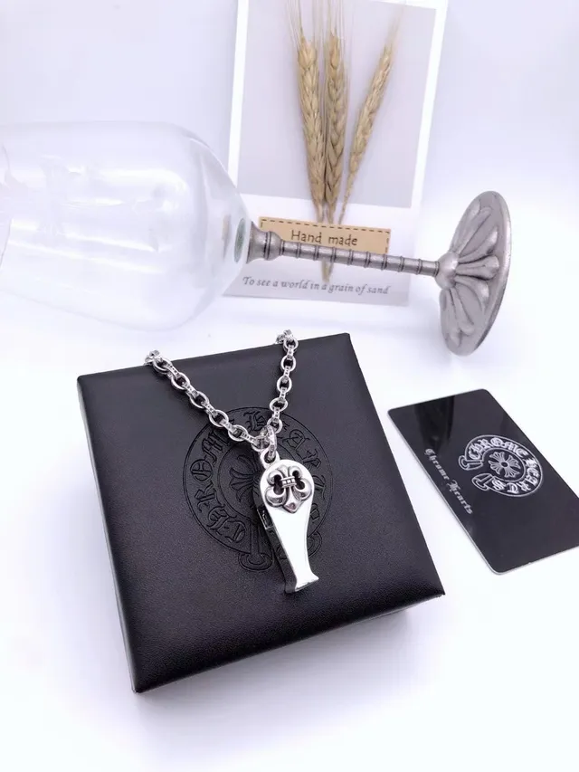 Chrome Hearts Whistle Pendant Silver Necklace 5