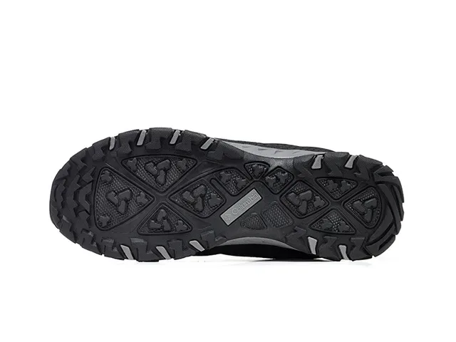 Columbia Black Gray Hexagonal Mesh Upper Reinforced Toe Cap Sneakers 8
