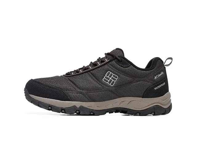 Columbia Black Gray Hexagonal Mesh Upper Reinforced Toe Cap Sneakers 11