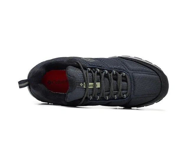 Columbia Black Gray Hexagonal Mesh Upper Reinforced Toe Cap Sneakers 19