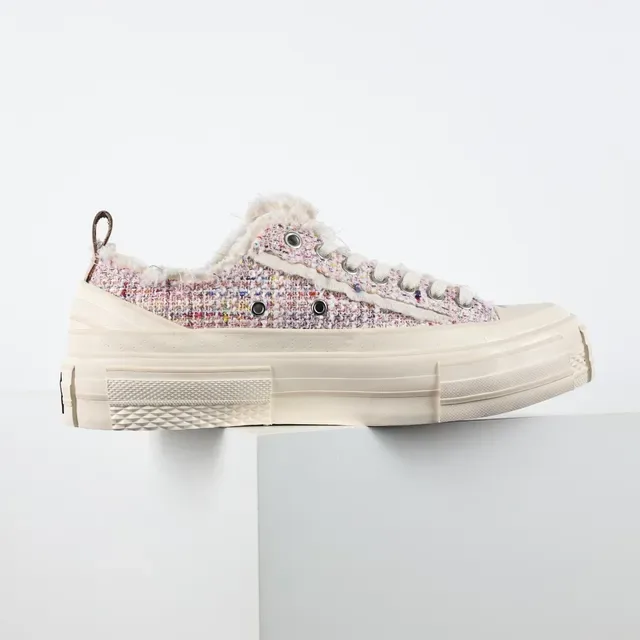 Converse Chuck Taylor All Star Tweed Shearling-Lined Lifestyle Sneakers 7
