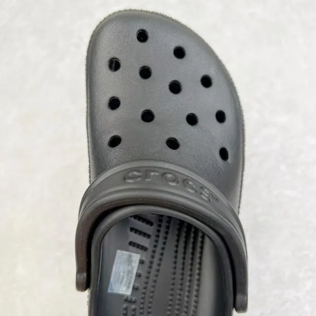 Crocs Classic Clog Black Molded Foam Clog 4