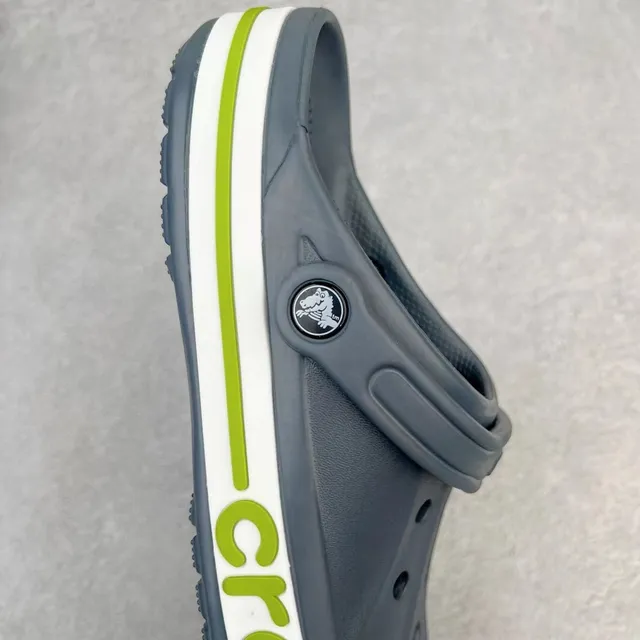Crocs Classic Clog bleu marine et vert lime 6