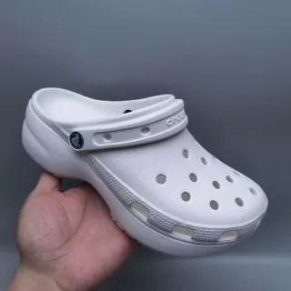 Crocs Classic Clog White Molded Foam Clog