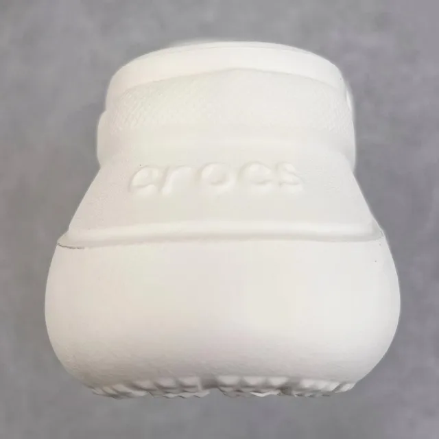 Crocs Classic Clog White Platform Clog 3