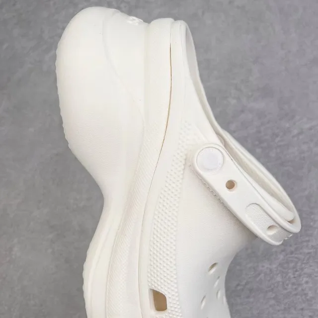 Crocs Classic Clog White Platform Clog 5