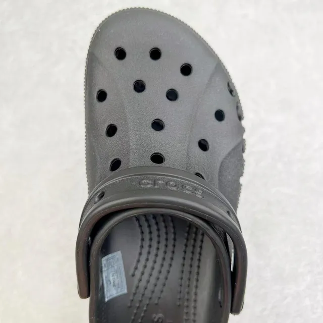 Crocs Echo Clog Black Molded Foam Platform Clog 7