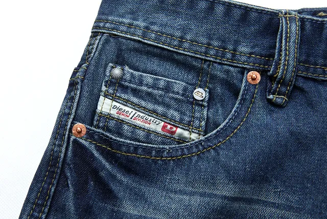 Diesel Distressed Paint-Splatter Denim Shorts 24