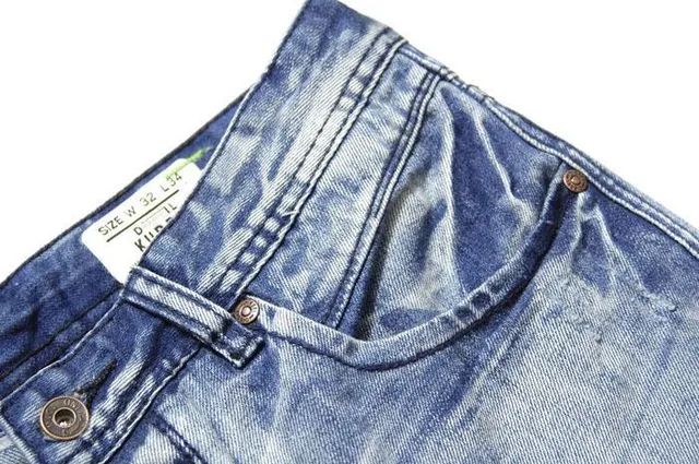 Diesel Light-Wash Zippered Back Pocket Jeans 3