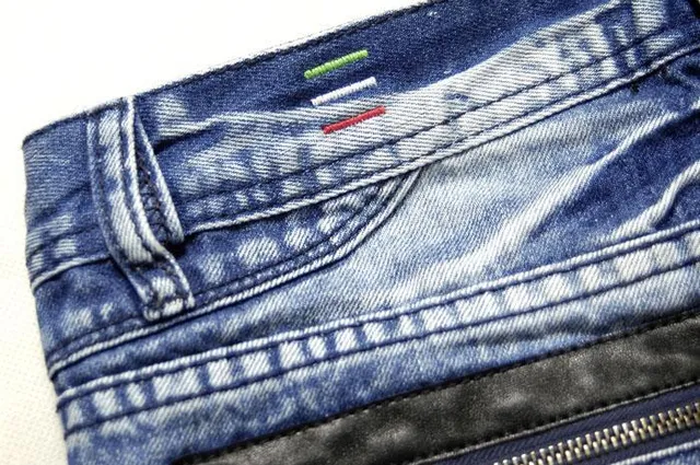 Diesel Light-Wash Zippered Back Pocket Jeans 5