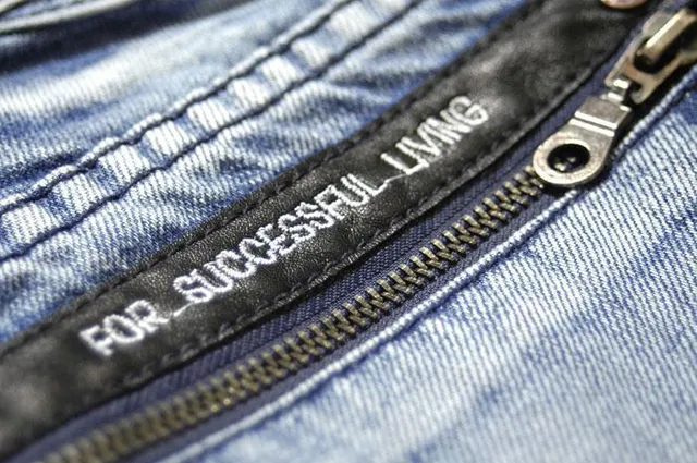 Diesel Light-Wash Zippered Back Pocket Jeans 8