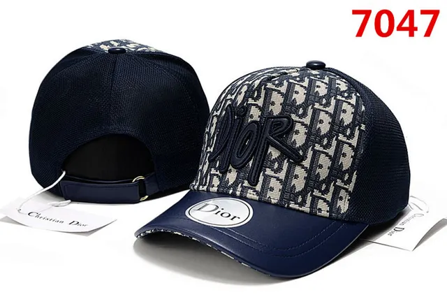 Dior Atelier Paris Avenue Montaigne Navy Baseball Cap 2