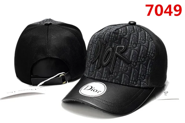 Dior Atelier Paris Avenue Montaigne Navy Baseball Cap 3