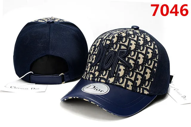 Dior Atelier Paris Avenue Montaigne Navy Baseball Cap 5