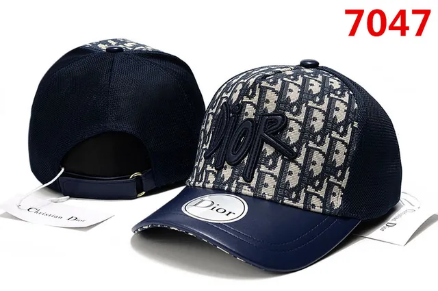 Dior Atelier Paris Avenue Montaigne Navy Baseball Cap 6