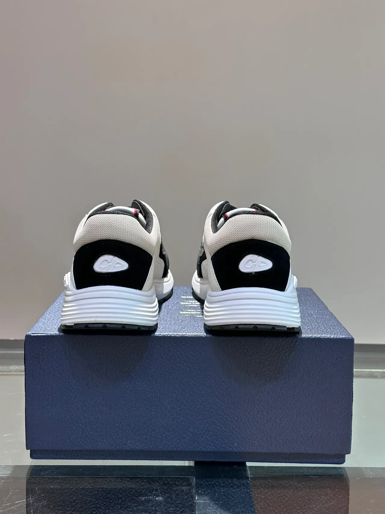 Dior B23 Black and White Chunky Sneakers 3