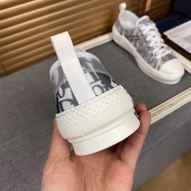 Dior B23 Multicolor Transparent Print Lifestyle Sneakers 5