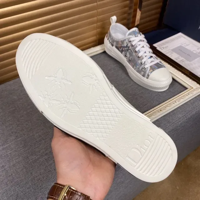 Dior B23 Multicolor Transparent Print Lifestyle Sneakers 6