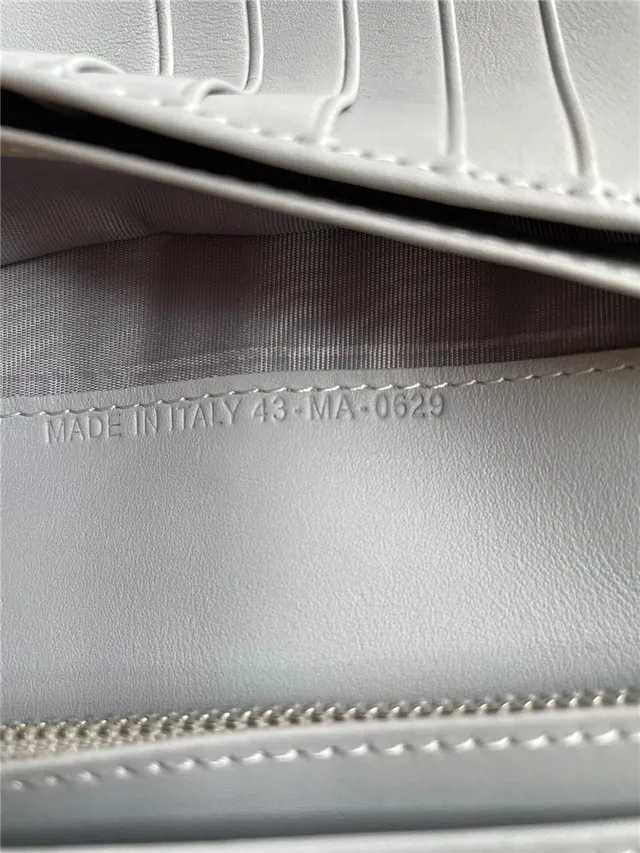 Dior Brown Beige Geometric Monogram Embossed Logo Long Wallet 10