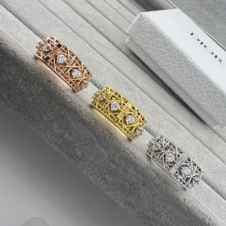 خواتم ديور مُزيّن بكريستال مفتوح النطاق الواسع