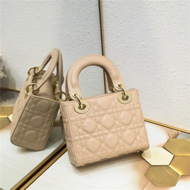 Dior Lady Dior White Quilted Cannage Tote Bag 9