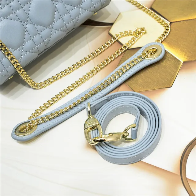 Dior Lady Dior White Quilted Cannage Tote Bag 13