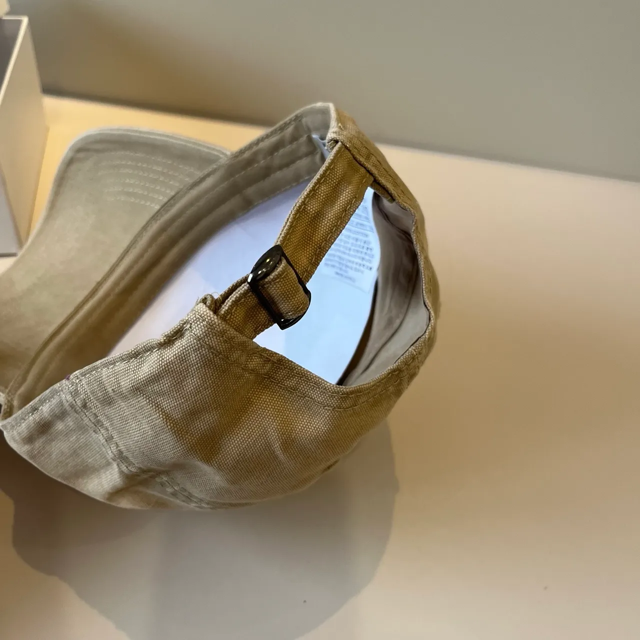 Dior Miss Dior Washed Beige Baseball Cap 3