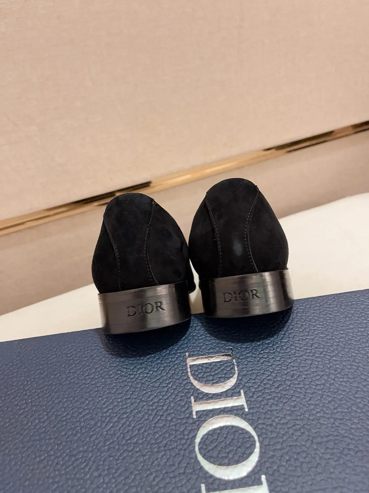 Dior Oblique Loafer Black Suede Loafers 3