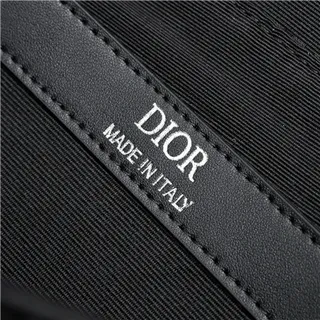 Dior Saddle Messenger Black Structured Rectangular Silhouette Tonal Monogram Canvas Messenger Bag 2