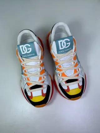 Dolce & Gabbana Multicolor Sole Multi-Color Paneling Chunky Sneakers 5