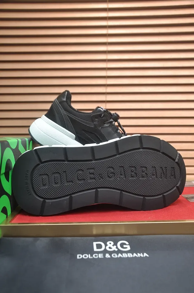 Dolce & Gabbana NS1 noir et blanc sneakers lifestyle 7