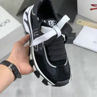 Dolce & Gabbana NS1 Black and White Chunky Sneakers