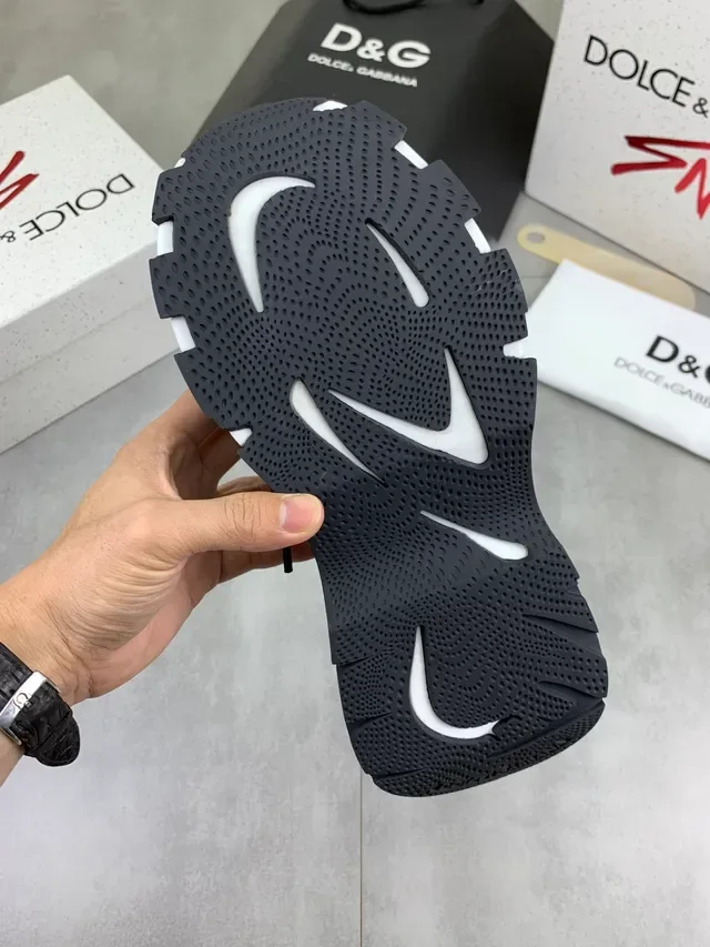 Dolce & Gabbana NS1 Black and White Chunky Sneakers 3