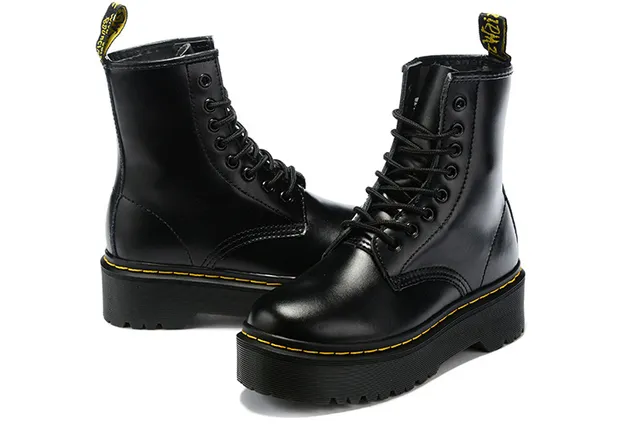 Dr. Martens Jadon Black Platform Martin Boot 2