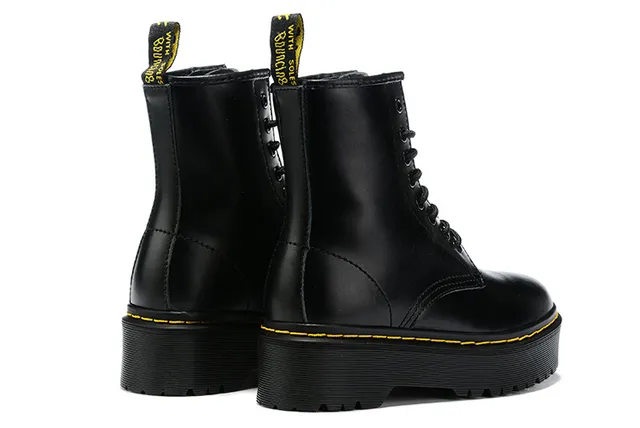 Dr. Martens Jadon Black Platform Martin Boot 3