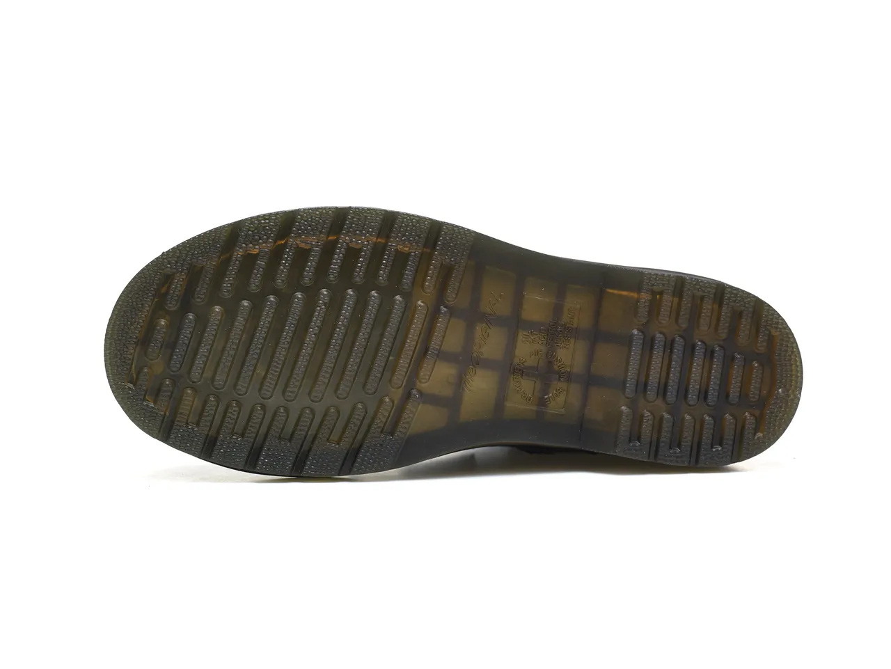 Dr. Martens Correa de tres hebillas cuero negro botín Martin 6