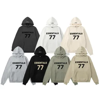 Fear of God Essentials 77 Hoodie Oversized Gráfica