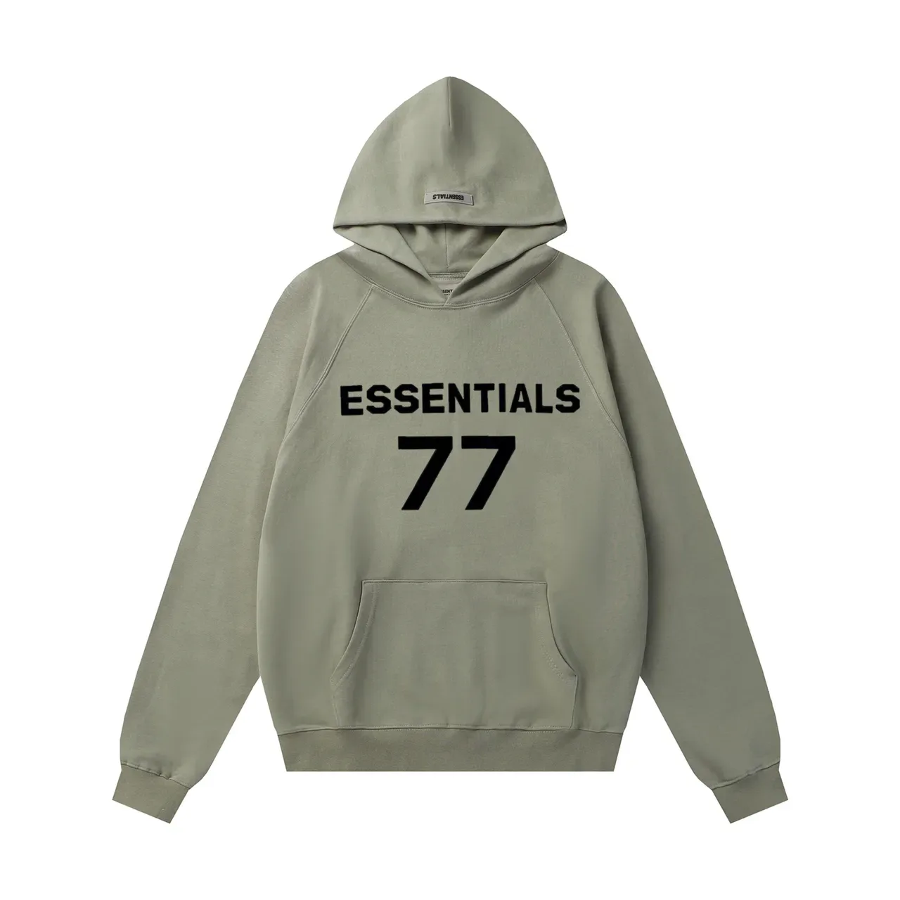 Fear of God Essentials 77 ग्राफिक ओवरसाइज हूडी 10
