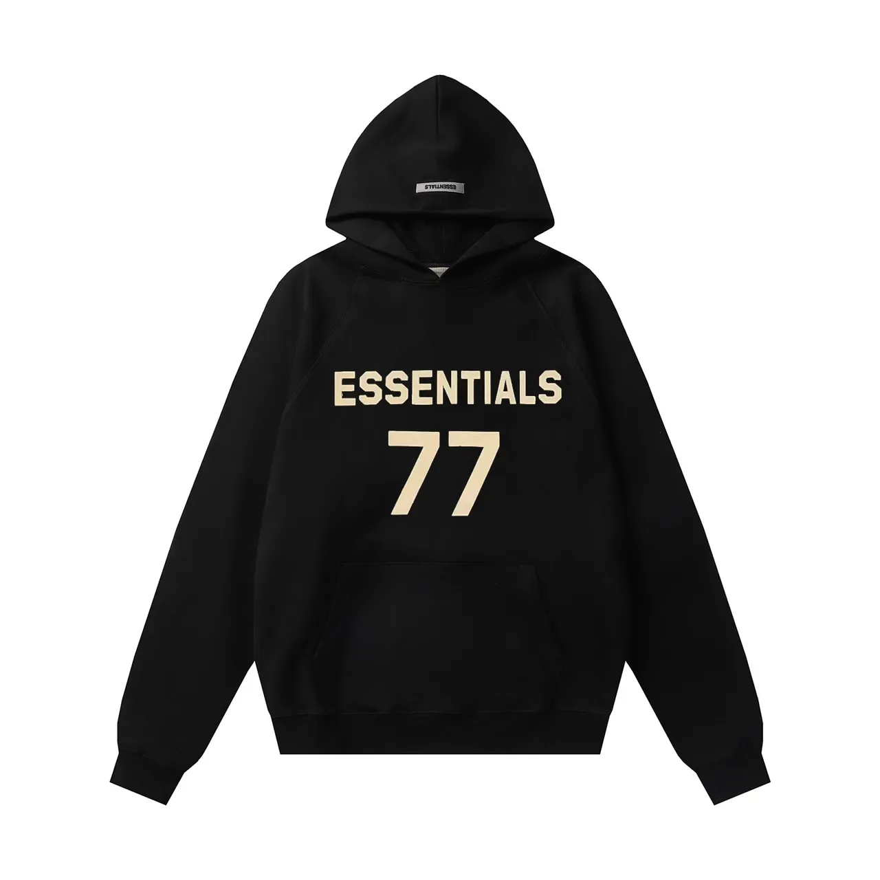 Fear of God Essentials 77 ग्राफिक ओवरसाइज हूडी 11