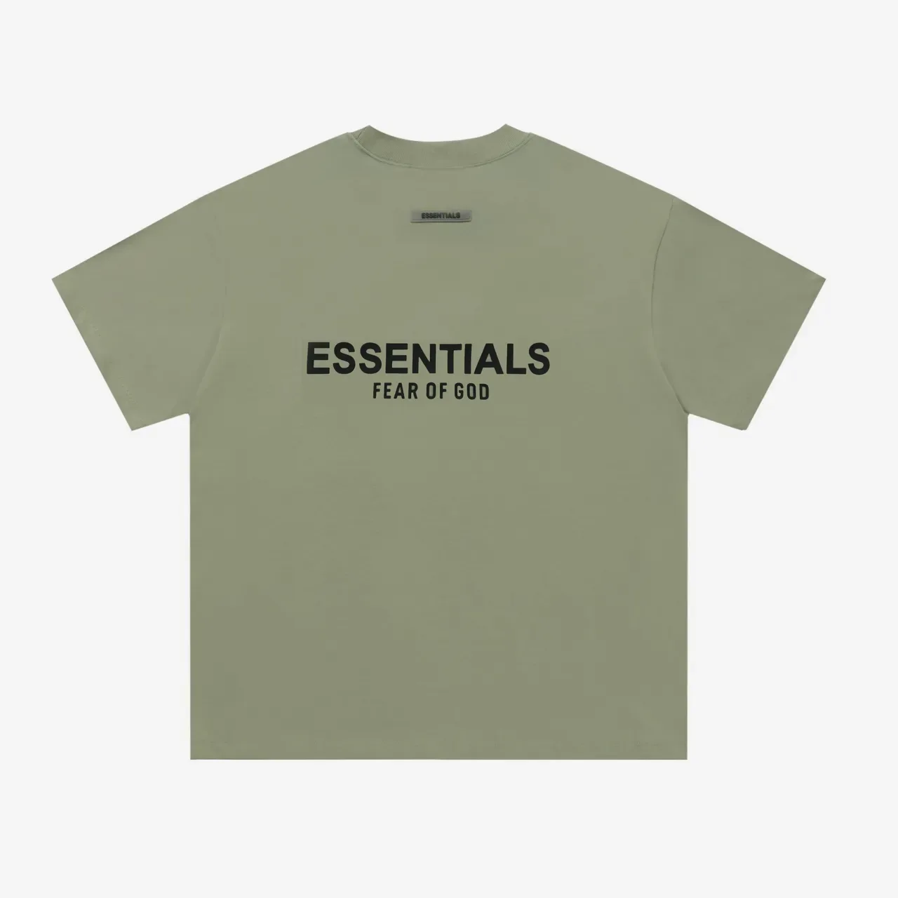 تي شيرت Fear of God Essentials بطباعة جرافيك على الظهر 3