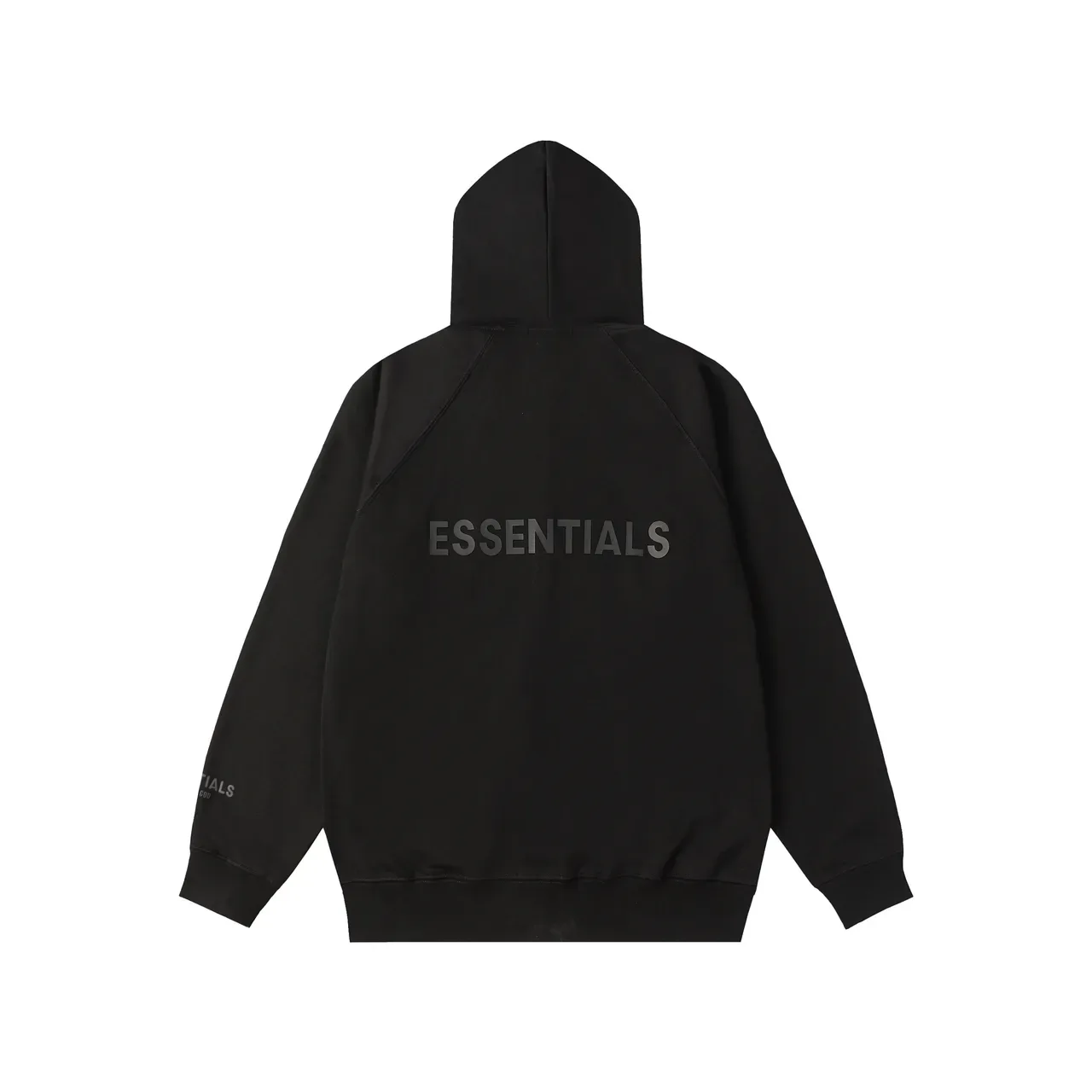 Fear of God Essentials ওভারসাইজ র্যাগল্যান স্লিভ ফুল জিপ হুডি 2