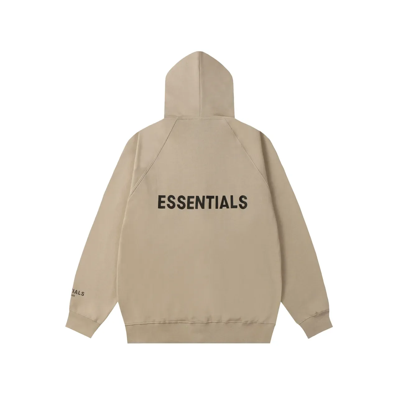 Fear of God Essentials ওভারসাইজ র্যাগল্যান স্লিভ ফুল জিপ হুডি 8