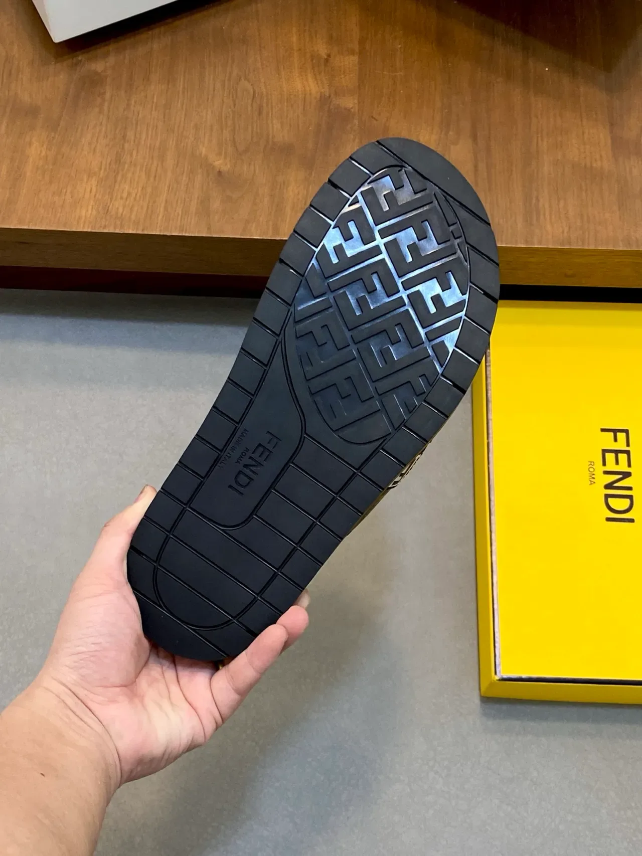 Fendi FF Monogram Slide Slippers 2