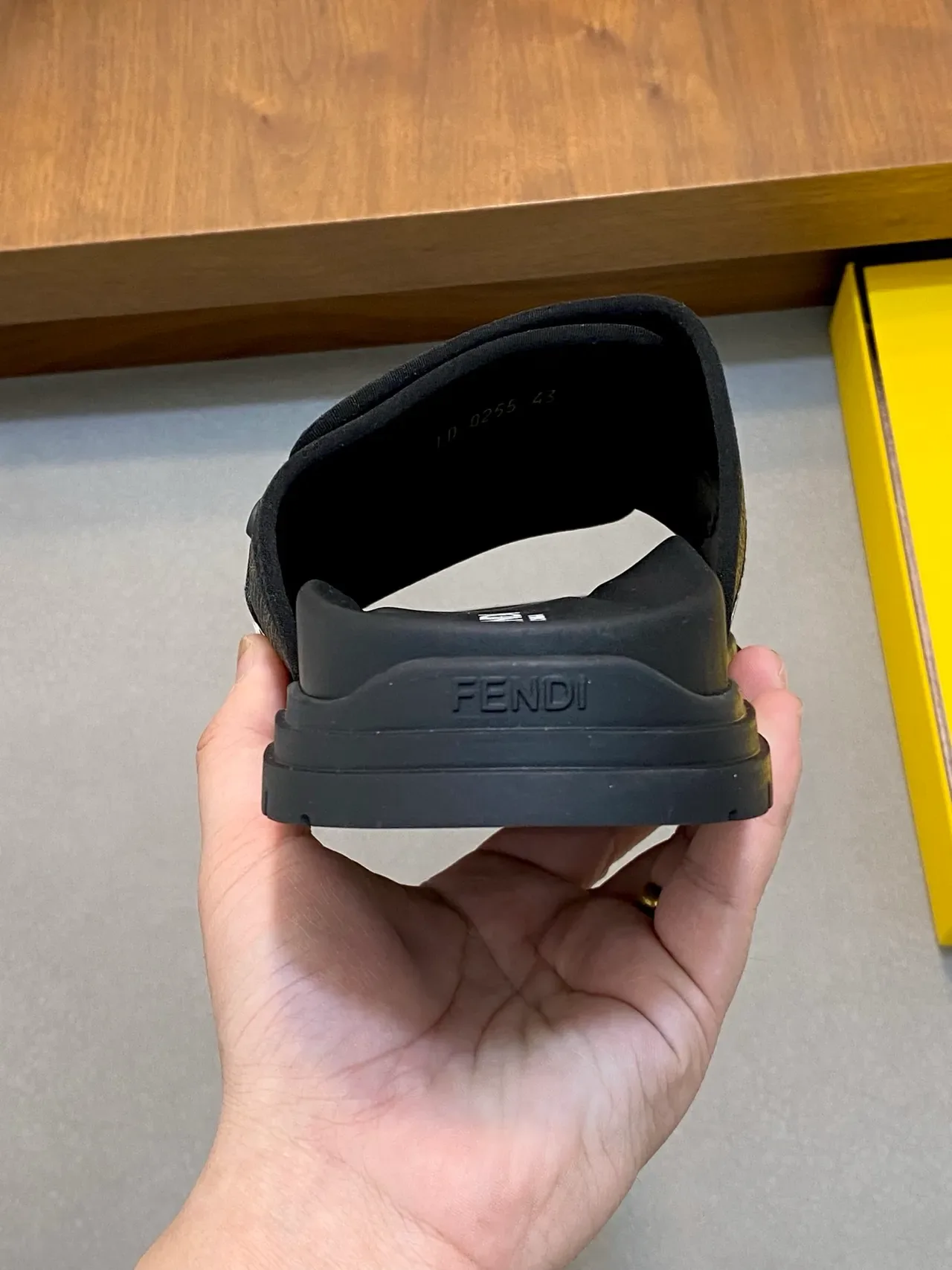 Fendi FF Monogram Slide Slippers 3