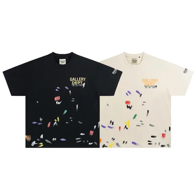 Gallery Dept Brushstroke Graphic T-Shirt 2